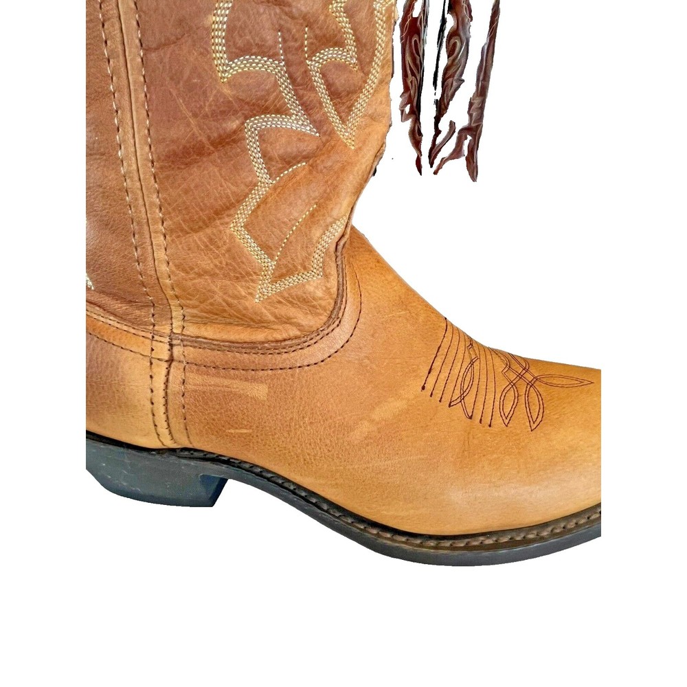 Laredo Men's Jacksonville  68372 Brown Cowboy Western Boots Sz 10.5D MB30 - Picture 6 of 7
